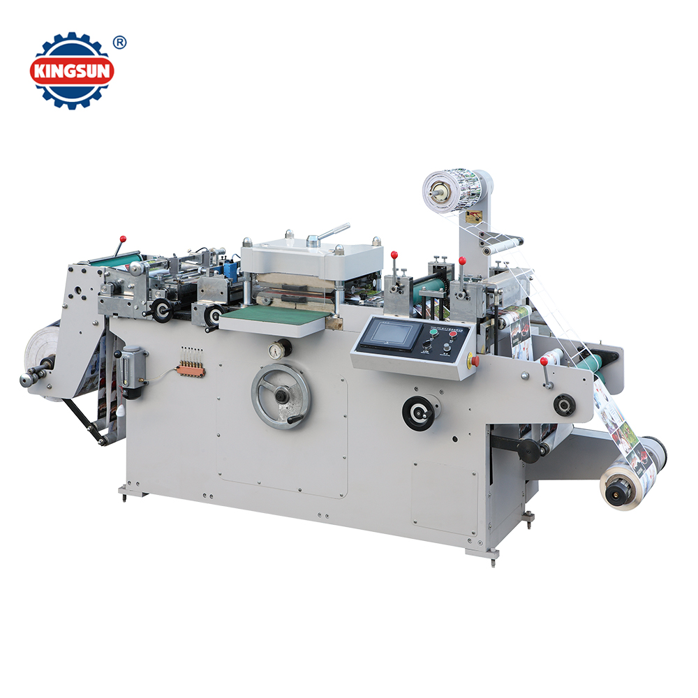 WQM-420 High Speed Flat Bed Label Die Cutting Machine