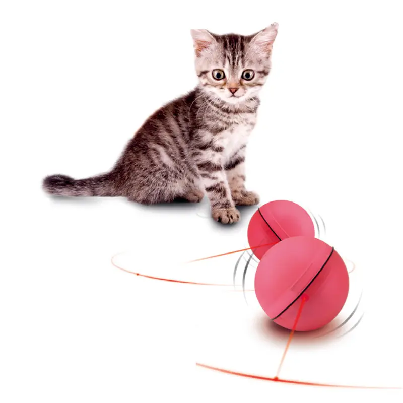 Factory supply Pet Automatic Roller laser Ball Magic Ball toy for Dog/ Cat