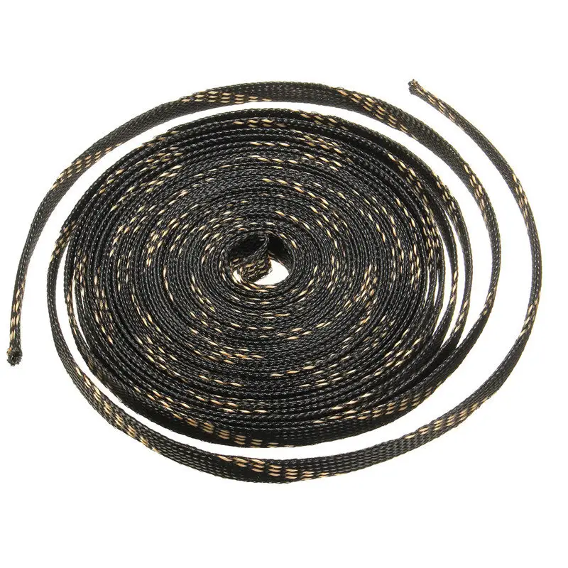 Expandable Braided PET Cable Protection Sleeving Sheathing for cover cables,wire harnesses