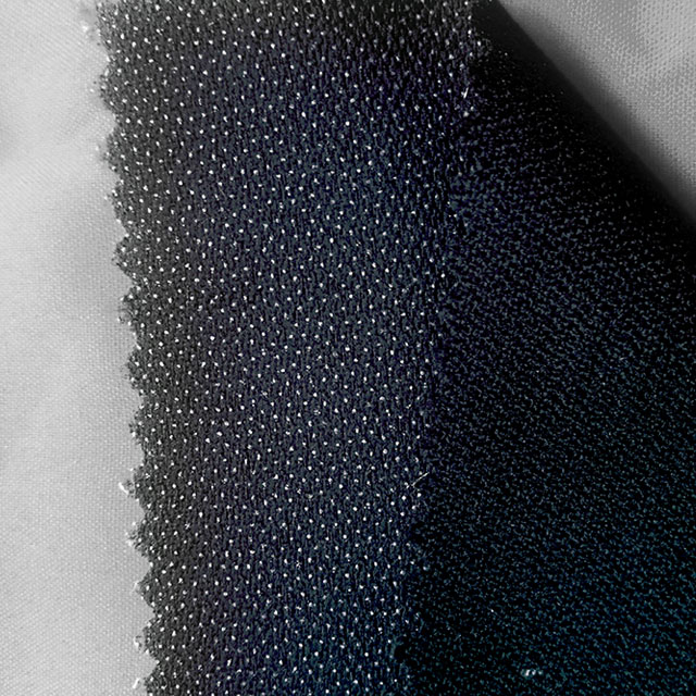 Manufacture hot melt fusible interlining