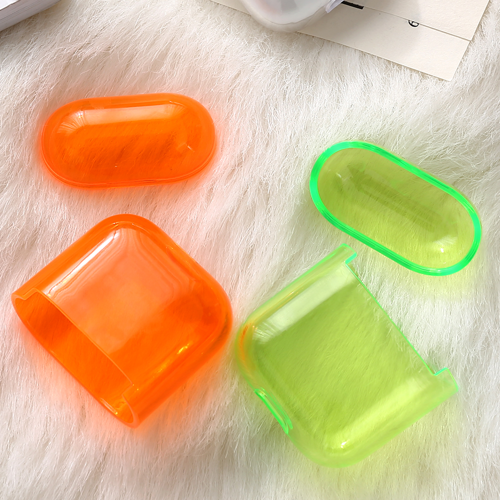 Сумки и чехлы для аксессуаров для беспроводных наушников Airpods пластиковый чехол для наушников