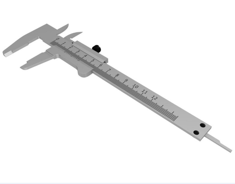 Штангенциркуль с нониусом, 0-150 мм, 3 точки