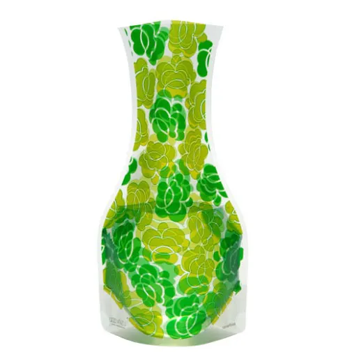plastic foldable flower vase