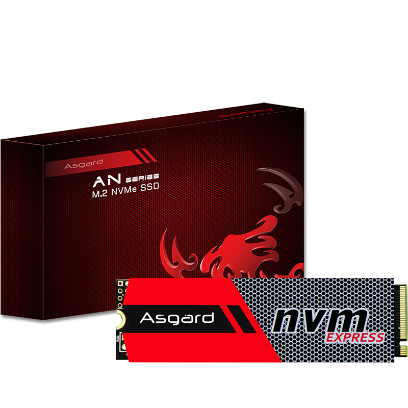Asgard оптовая продажа PCIe3.0 NVMe M.2 ssd жесткий диск 512 ГБ 256 1 ТБ