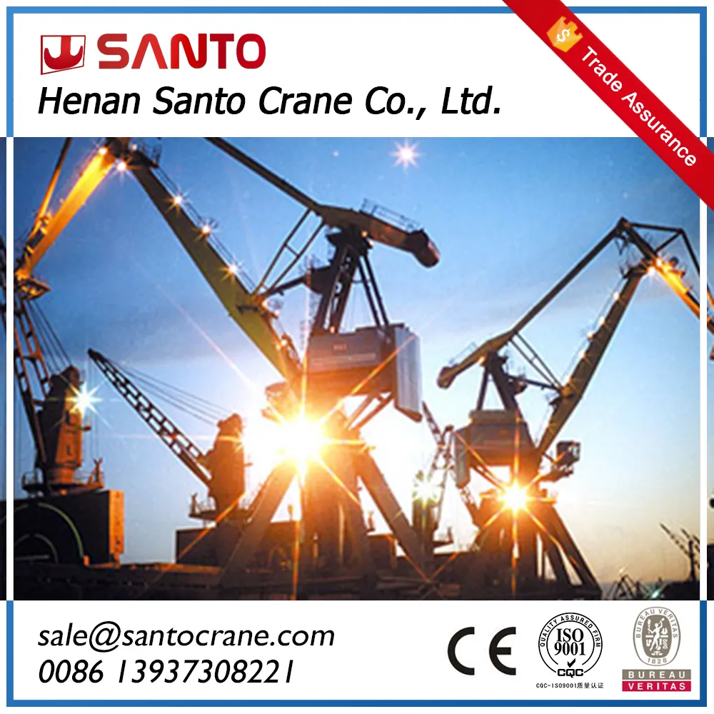 Popular Travelling Luffing 4 Jib Portal Crane Price