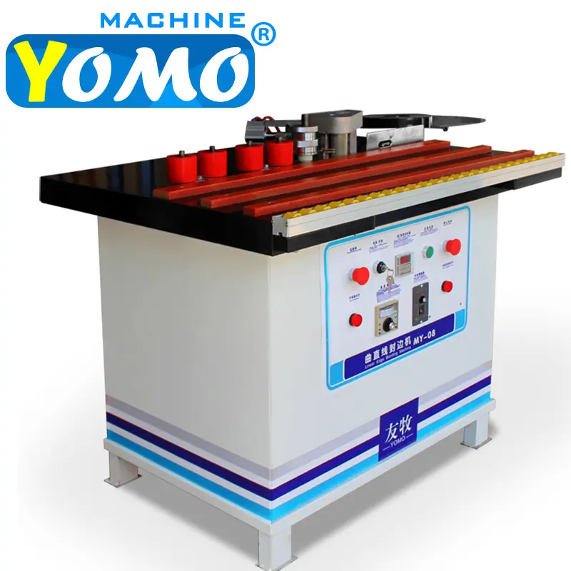 MY-08 Edge Banding Machine automatic PVC strip cutting woodworking edge bander machinery 100kg