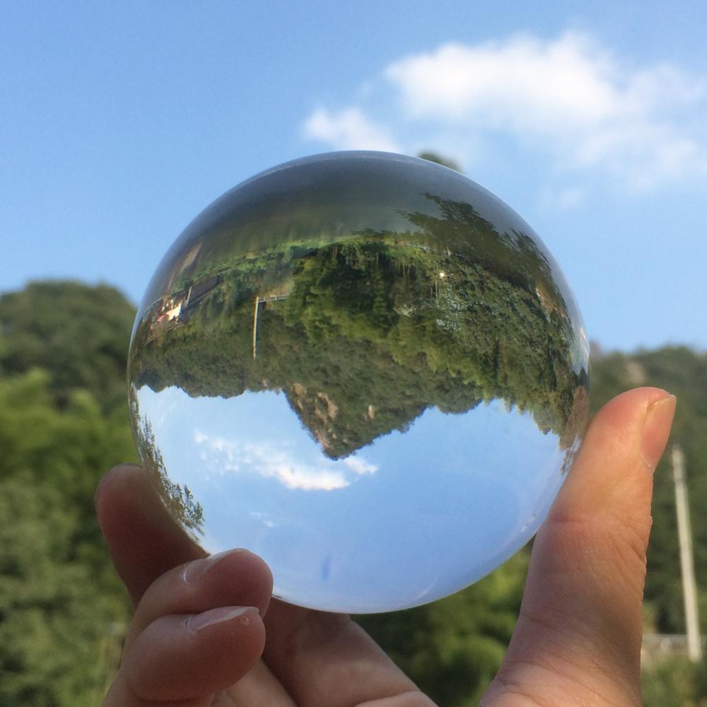 Хрустальная фотография 80 мм со стеклянным шариком Lensball