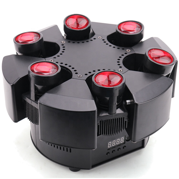 Factory price 6 head Dj event stage moving head sharp dj light led spider beam moving head light
