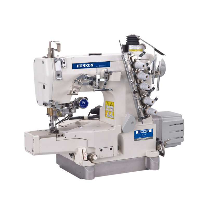 HK600-01CB/UT Direct drive high speed small flat bed interlock sewing machine with auto trimmer