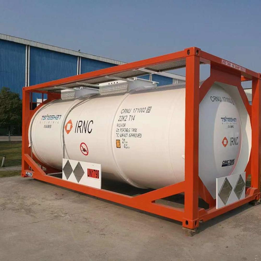 Портативный Контейнер емкостью для кислоты T14 ASME, IMDG, oc, ISO, 20 футов