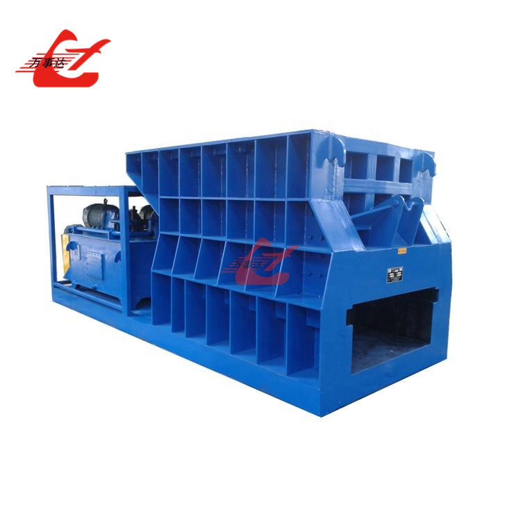Full Automatic Horizontal Hydraulic Non Ferrous Container Scrap metal shear steel plate cutter shearing machine