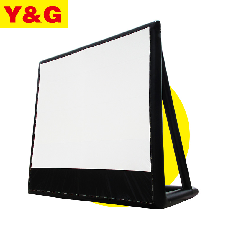 Giant Inflatable Outdoor Movie Screen Inflatable Screen Used For Advertising