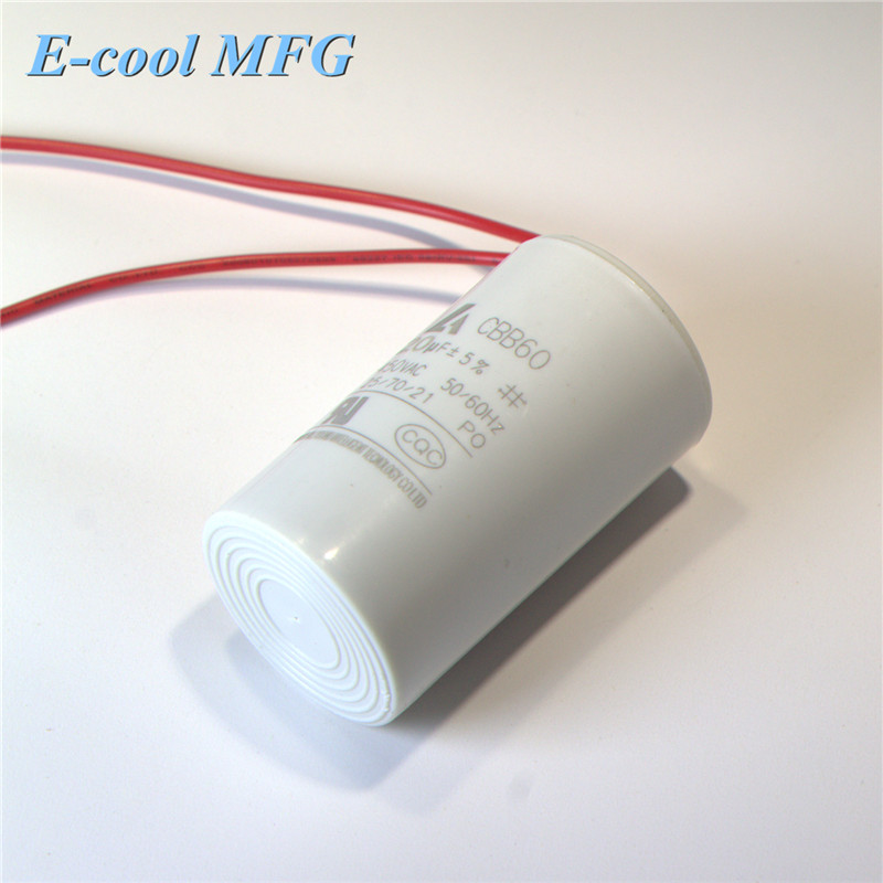 Cbb60 sh en60252 водяной насос конденсатор с алюминиевой крышкой, 450vac 50/60hz 25 70 21