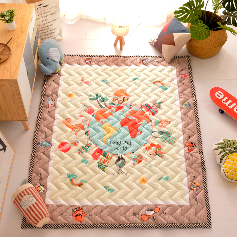 Красочный детский играть ползать ковры коврики