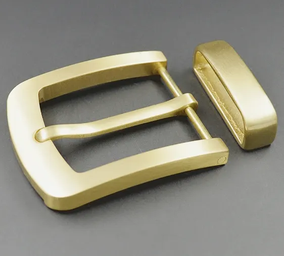 40mm inner mens high quality solid brass pin buckles,custom brass pin buckles