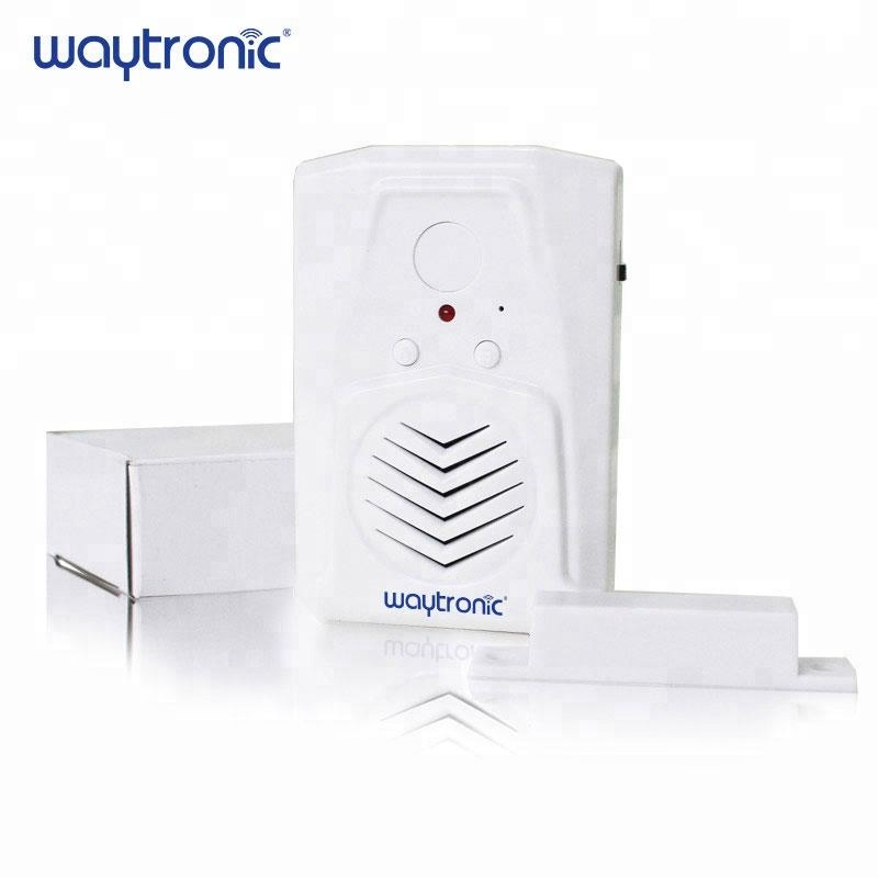 Magnetic motion sensor welcome doorbell battery powered audio downloadable voice