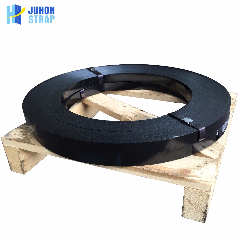 Steel strapping and supplies black mild steel strip
