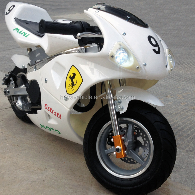 50cc мини гоночный мотоцикл со светодиодной подсветкой