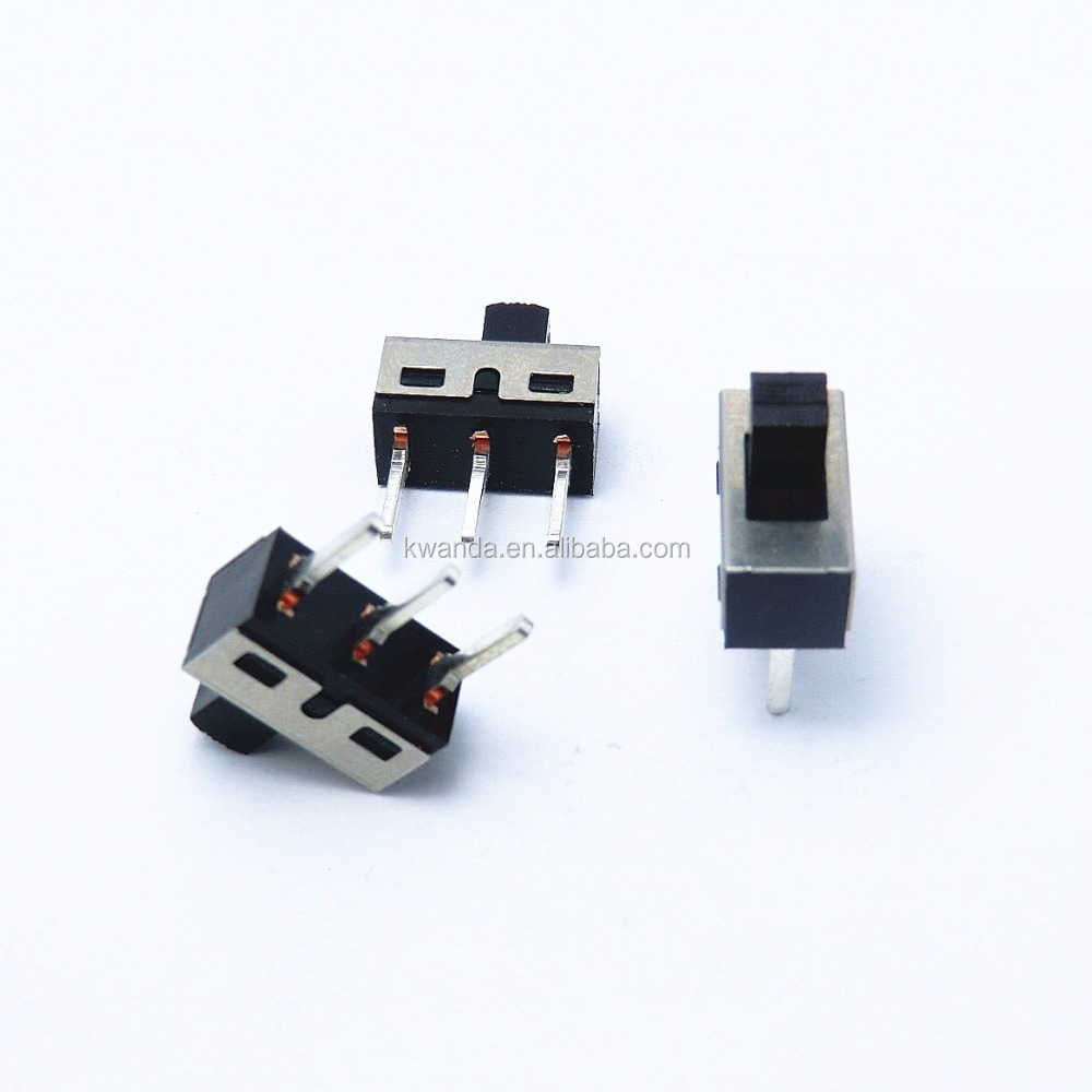 2 position 2 way vertical power Slide Switch single pole