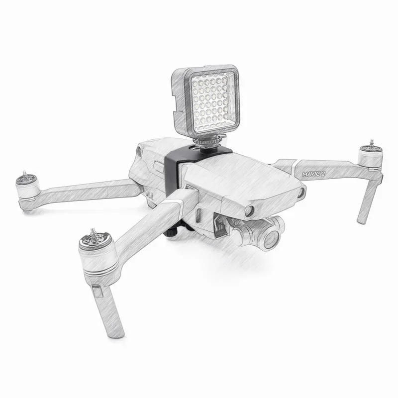 Внешняя камера HD со светодиодной подсветкой Адаптер для DJI Mavic 2 Pro Zoom Drone аксессуары