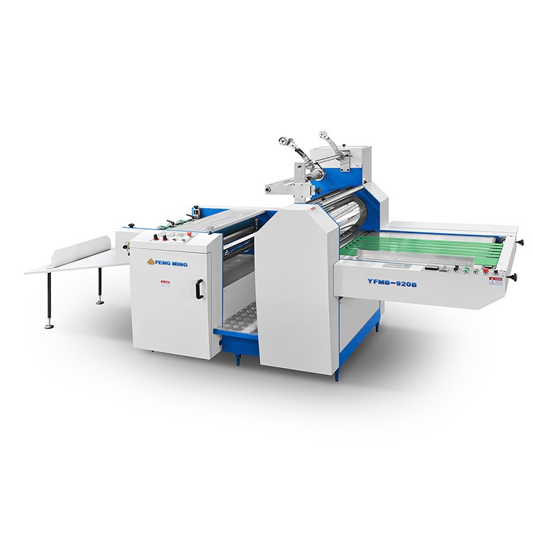 YFMB-920L полуавтоматическая машина для ламинирования термопленкой BOPP