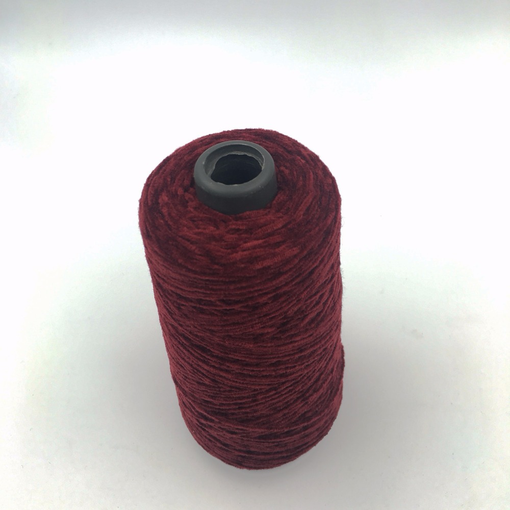 1/6NM 100% Viscose Chenille Yarn dyed
