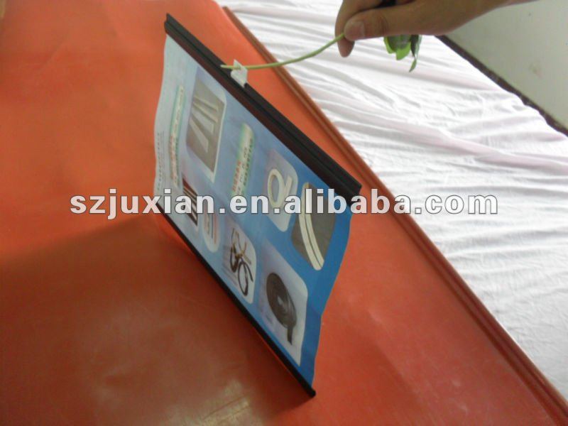 Poster frame plastic Poster Edges, plastic poster clip hanger