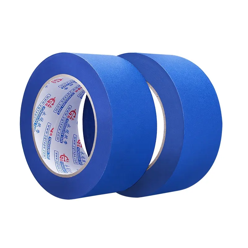 Low Noise Blue UV Dicting Painter Paper Colored Masking Tape