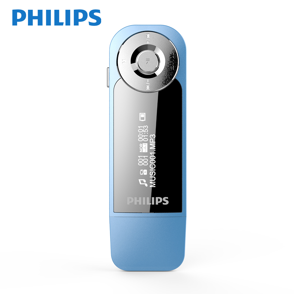 Philips 100% Оригинальный мини USB MP3 плеер 8 ГБ Цифровой медиаплеер HIFI аудио плеер с зажимом