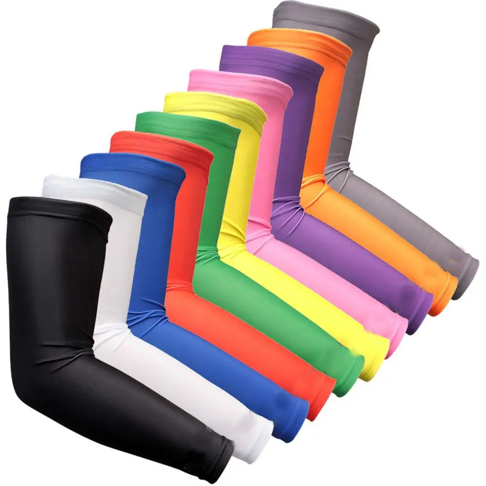 UV Sun Protection Cooling Compression Sports Arm Sleeve