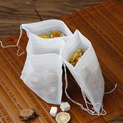Disposable Cold Hot Brew Iced Coffee bag Loose Leaf Tea Herbs bag