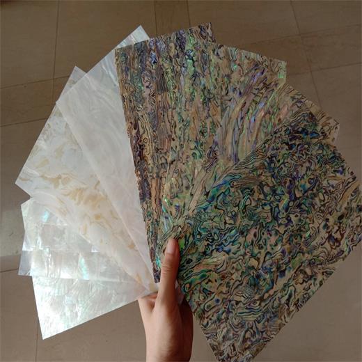 Мексиканские листы ракушек Paua Abalone, натуральная перламутровая бумага