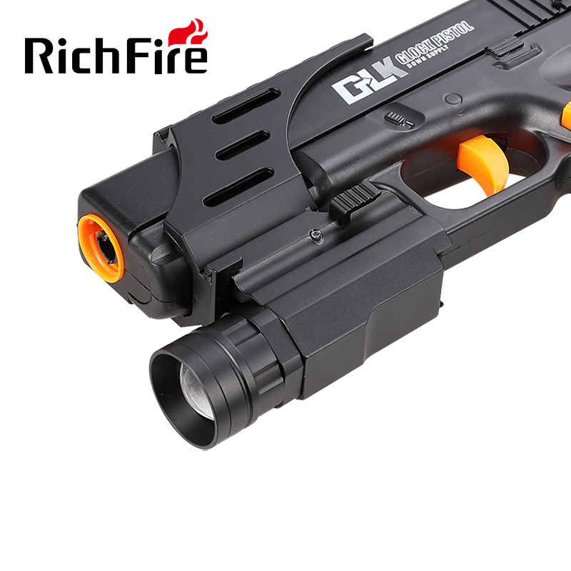 RichFire zoom 300lm Водонепроницаемый компактный светильник для оружия