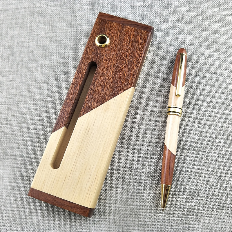 Wholesale YIWU Bamboo Pen Promotional Gifts Set Custom Logo pen