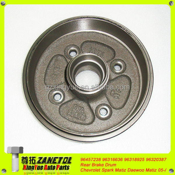 96457238 96316636 96318925 96320387 задний тормозной барабан для Chevrolet Spark Matiz Daewoo