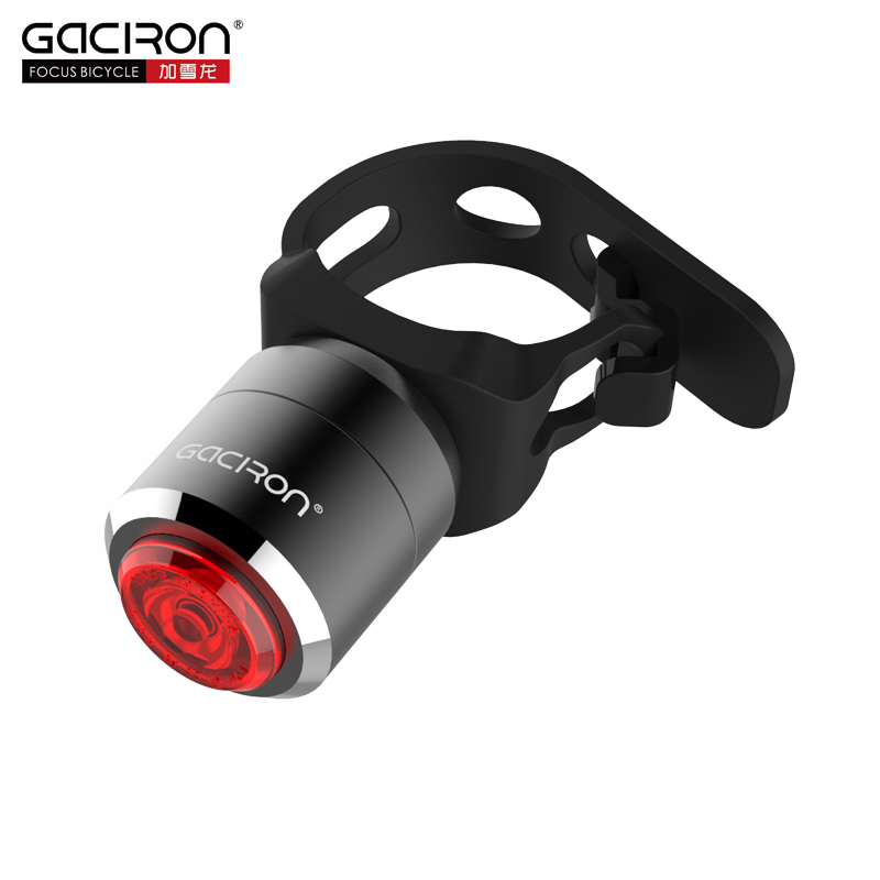 Высококачественный алюминий Gaciron W06 мини предупреждающий USB красный фонарь задний фонарь для велосипеда умный велосипедный светодиодный задний фонарь