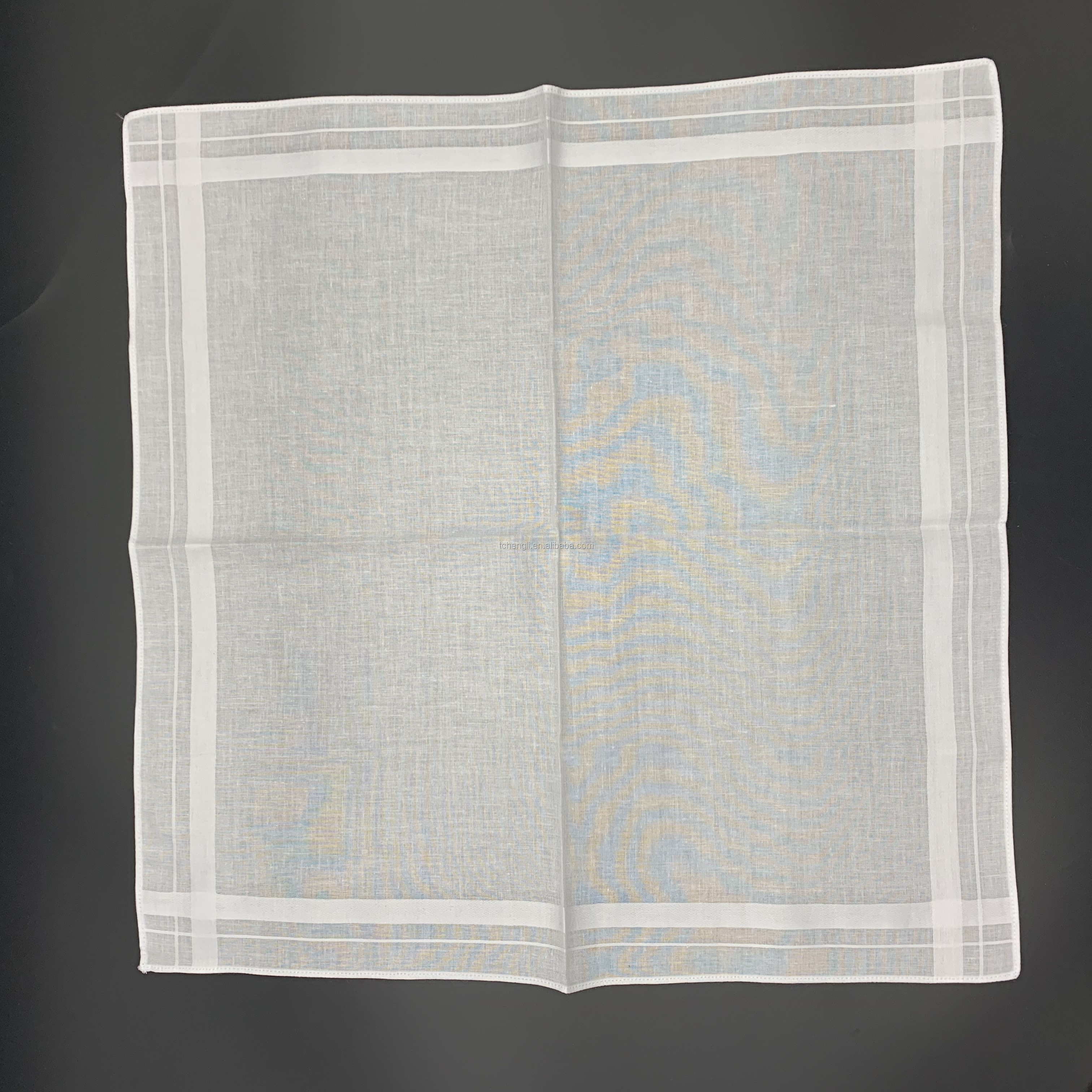 square white handkerchief lace cotton white embroidered hanky customized handkerchief