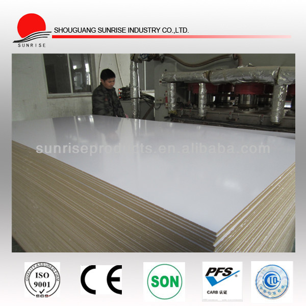 white melamine mdf board