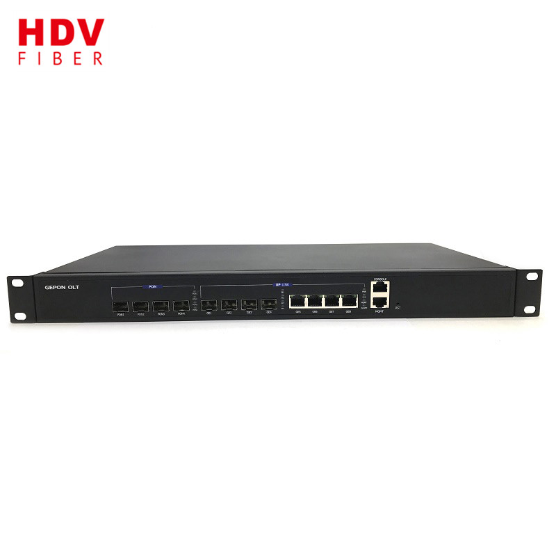 OLT EPON OLT 4 PON порт Гигабитный оптический сетевой терминал Epon OLT