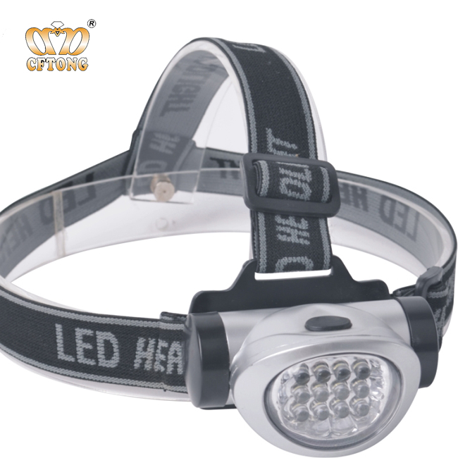 12LED Открытый Кемпинг Фонарь налобный светодиодный свет элементов питания типа AAA-подвижной прожектор Регулируемый супер яркий светодиодный налобный фонарь