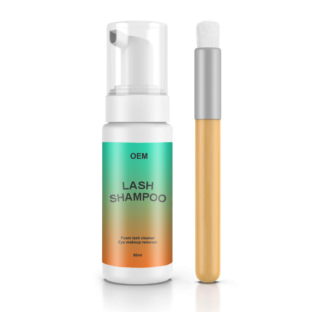 Private Label Organic Eyelash Makeup Deep Cleanser Lash Shampoo