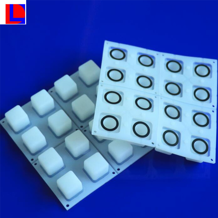 high quality with different color customized rubber silicone button