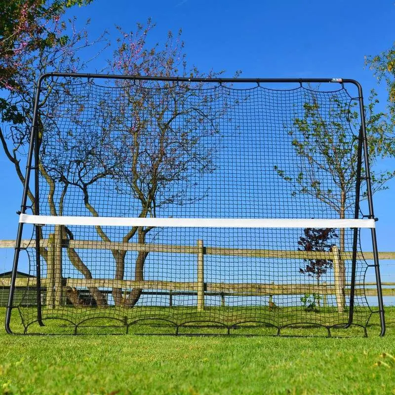 Складная Профессиональная теннисная Rebounder сетчатая бейсболка отскок комплект цель