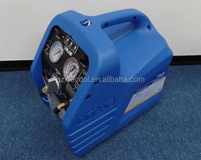 VALUE VRR24L-OS (1HP) Refrigerant Recovery Station C/W 80% with Shut Off And Oil Separator