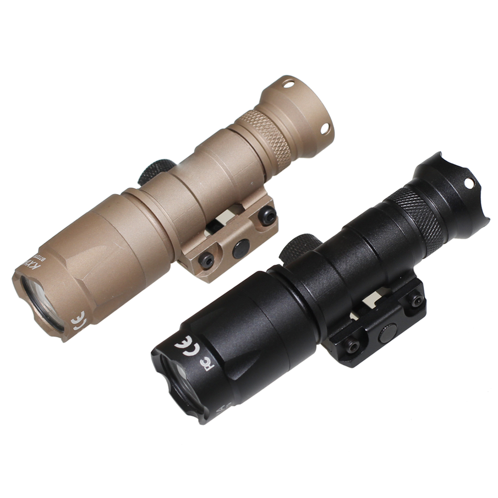 SPINA M300A мини Scout фонарик оружие Свет 20 мм Rail с выключателем хвост черный темно Земля M300