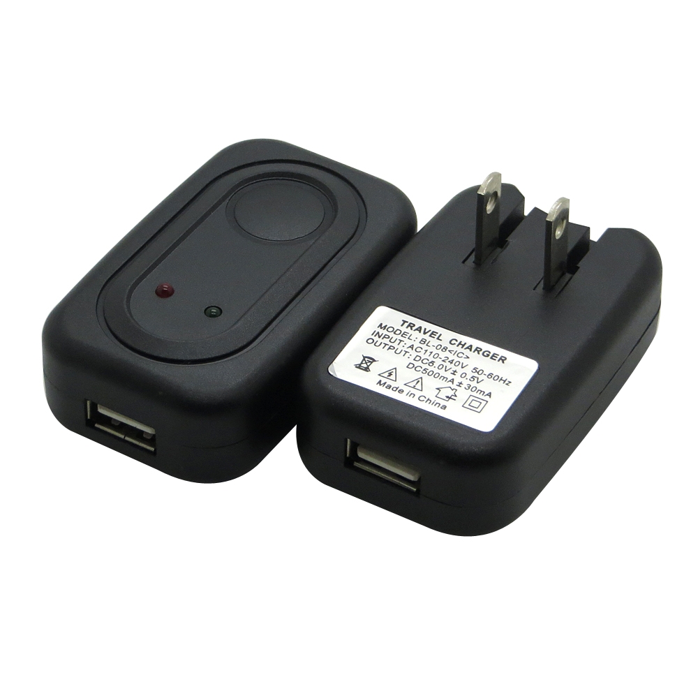 Складной универсальный USB-адаптер переменного тока с американской вилкой, настенное дорожное зарядное устройство, адаптер MP3 MP4