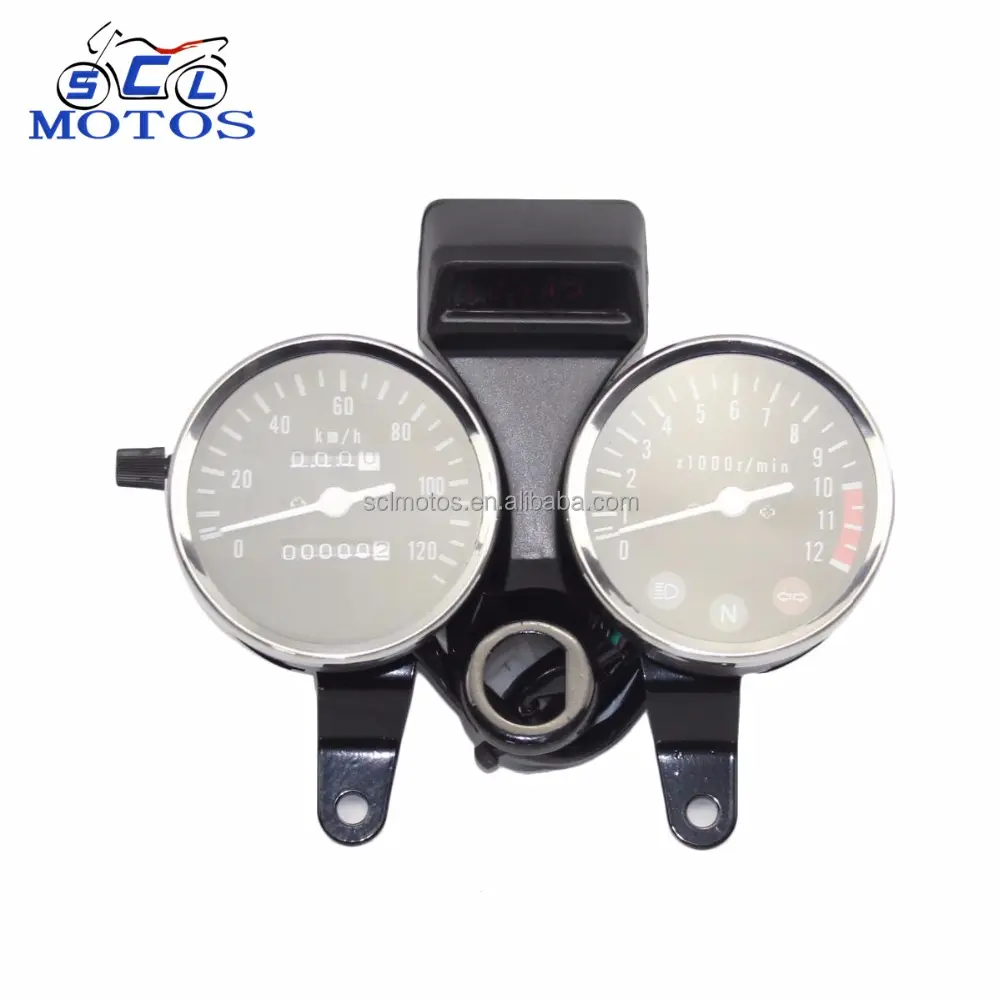 SCL-2012030418 GN125 Motorcycle Speedometer HJ150 Mechanical Tachometer