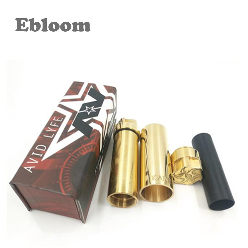 Электронная сигарета 1:1 клон 18650 батарея 510 резьба Смола Av Kane Able Mech Vape Mod набор