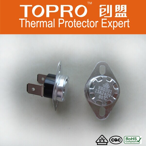 16a 125v ksd301 термостат из китая дунгуань