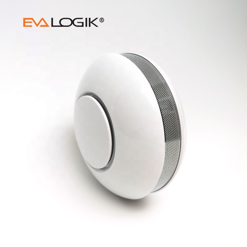 ZW1103 Z-Wave 2 года работы от аккумулятора пульт дистанционного управления безопасности беспроводной детектор дыма пожарная сигнализация